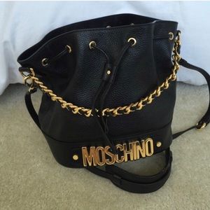 Moschino bucket bag